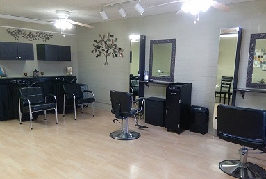 Our hair salon area at A Bit of Bliss Day Spa!